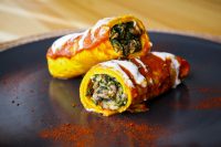 Canelones de Espinaca, Ricota y Carne