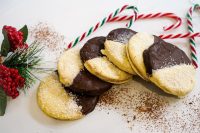 Galletas de vainilla y chocolate