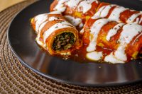 Canelones de Espinaca, Ricota y Carne